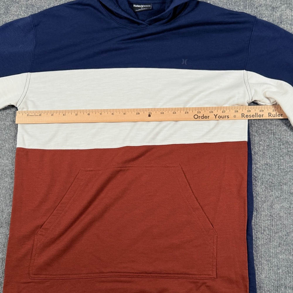 Hurley Hoodie Mens Small Pullover Buckle Exclusive Casual Sweatshirt Color Block - Picture 5 of 16